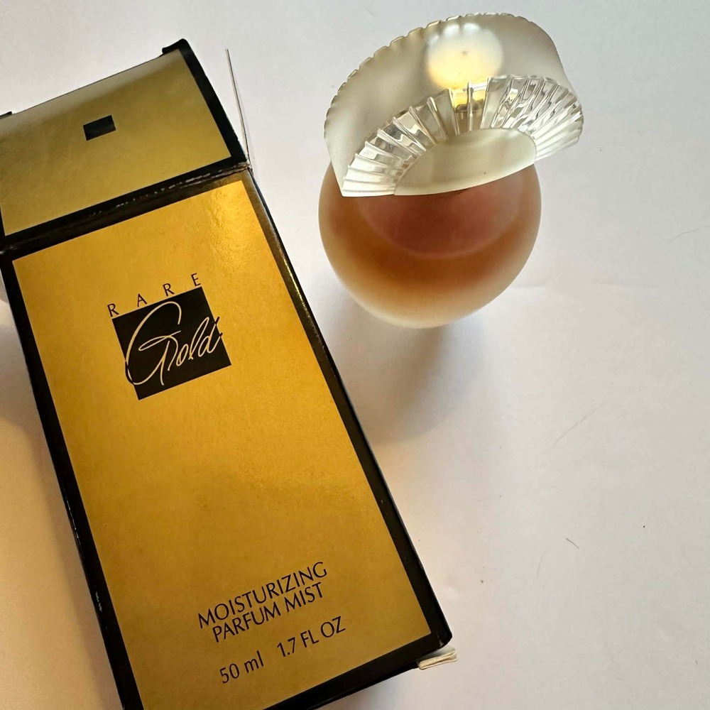 Avon Rare Gold Moisturizing Parfum Mist 1.7 fl oz 50 ml Vintage Fragrance Spray